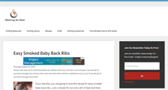 Desktop Screenshot of masteringtheflame.com